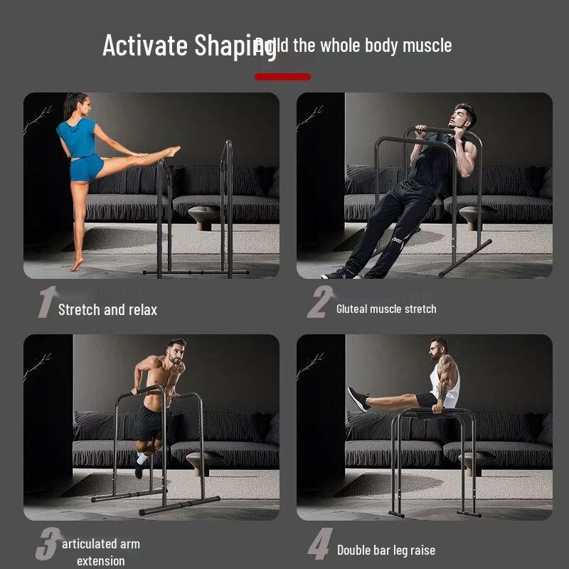 Adjustable Home Pull-up & Dip Station