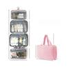 Polyester Travel Toiletry Organizer With Multiple Compartments For Packing Convenience