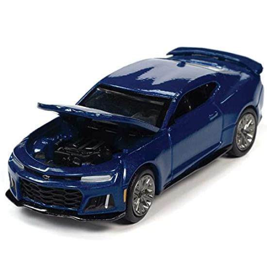 Auto World Scale Premium Release Chevy Camaro ZL1 164 "2018 (Hyper Blue)"