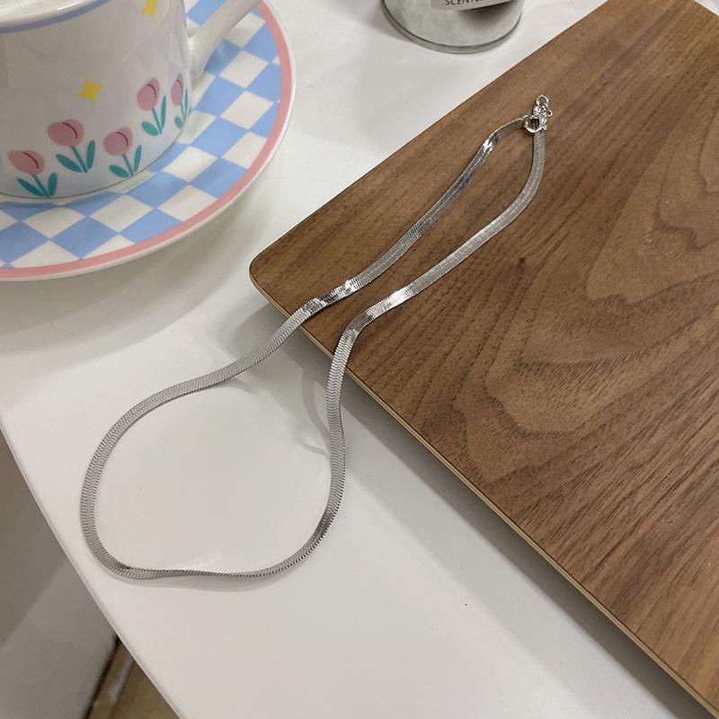 2023 Retro European-American Minimalist Double-Layer Necklace for Women - Versatile Niche Clavicle Chain B894