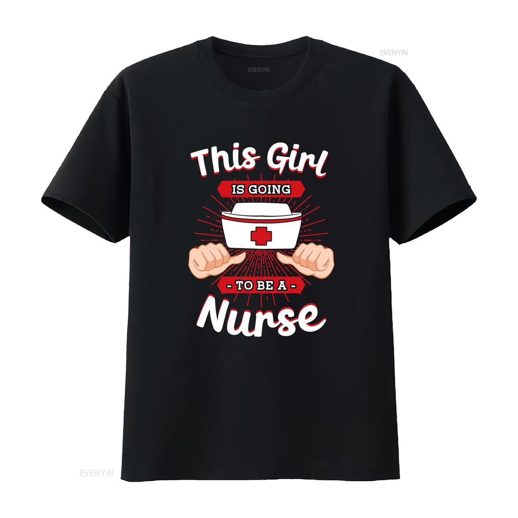 This Girl Is Going To Be A Nurse T Shirt Funny For Registered Practitioner Life Rn Nursing Student Vintage Washed Versatile