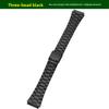 A168 Stainless Steel Case For Casio Electronic Watch A168W A168WA-1 Modified Metal Bezel Watch Case+Strap Suit watchband+Tools