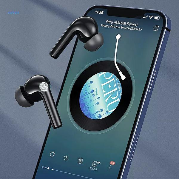 Słuchawki Bluetooth AWEI T1 Pro + Stacja dokująca Czarne