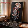 Pearl DIY The Flowers and Jellyfish Art Kits 15.7x19.6inch Gem Art Pearl Painting Kits Without Frame for Adults Gift Idea Home Wall Decor