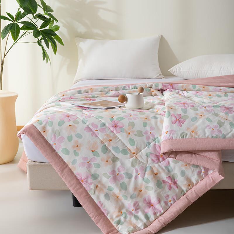 Paul David All-Season Steppdecke aus reiner Baumwolle