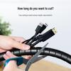 Ugreen Spiral Cable Management Sleeve