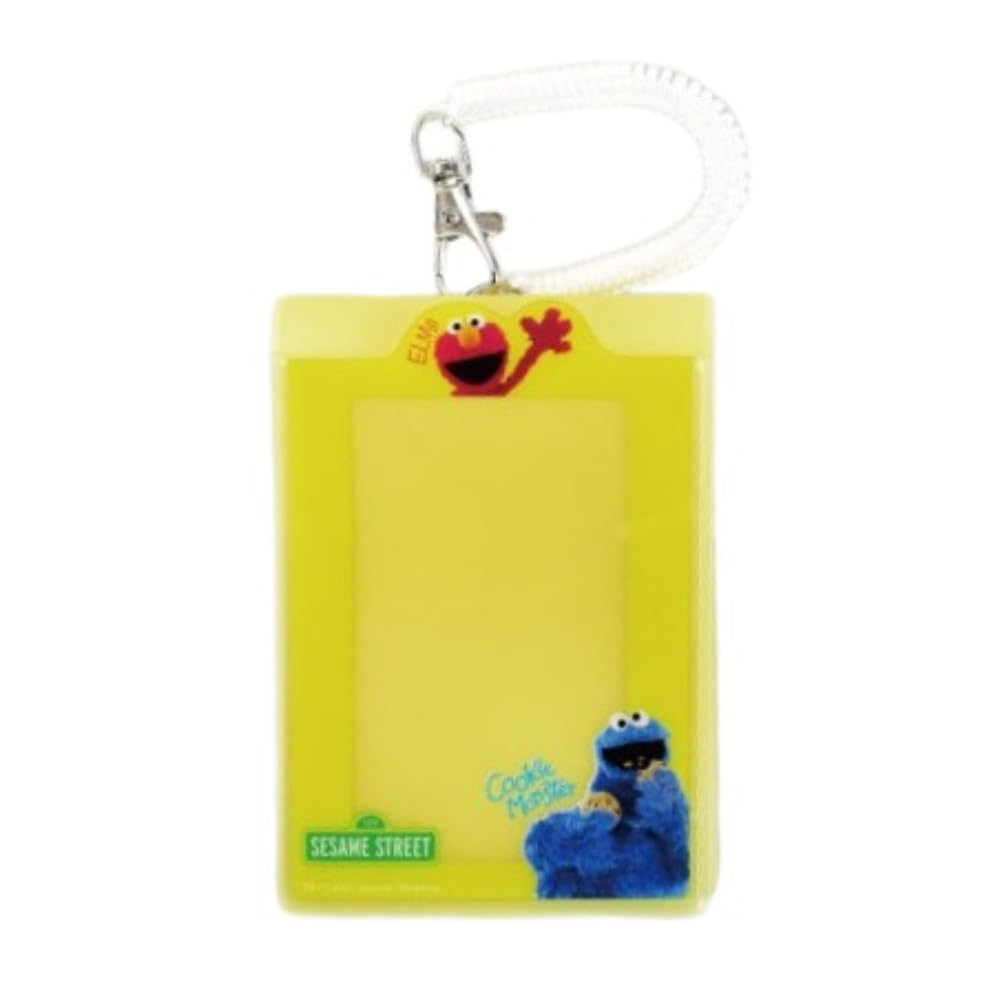 Marimo Craft Frame Pass Case YE Sesame Street W80 x H115mm SST-115
