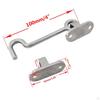 Cabin Hook and Eye Latch Stainless Steel Accessory Sturdy Professional Door Lock Easy