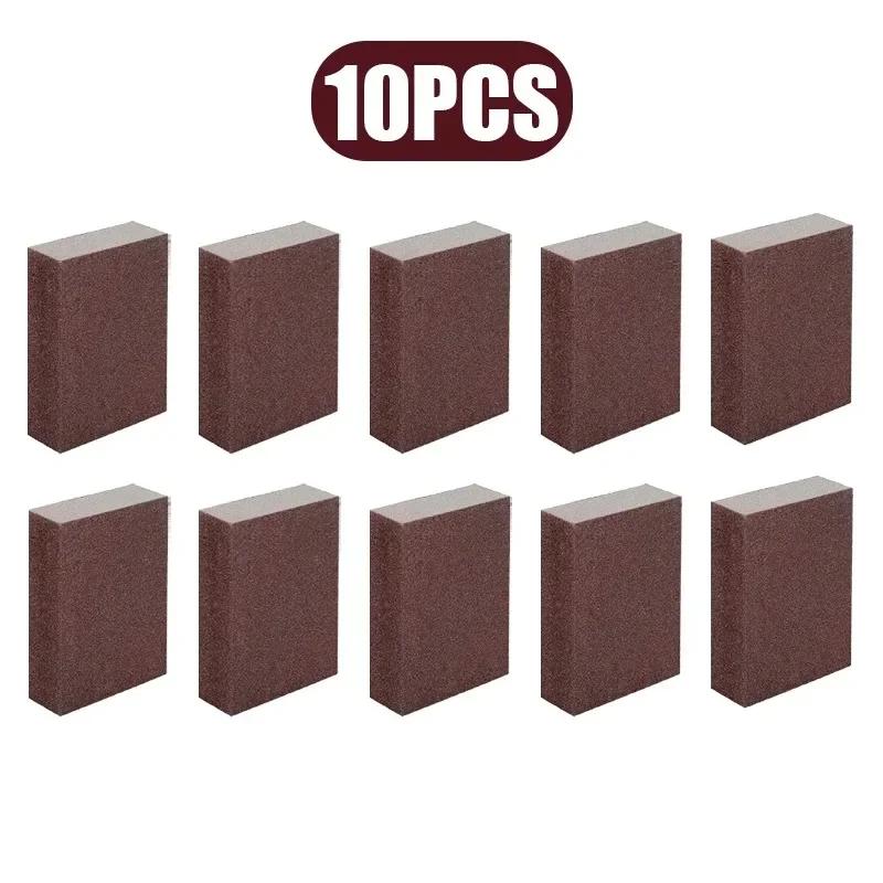 

10pcs Nano Sponge Magic Erasers Carborundum Removing Rust Cleaning Sponges Brush Kitchen Pots Dish Rust Removal Emery Clean Rubs