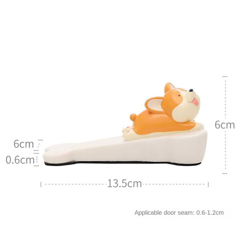 New PVC Cartoon Door Stopper Anti-pinch function Durable Door Blocking Mute Silent Block Flexible Shock Absorbent Block Door