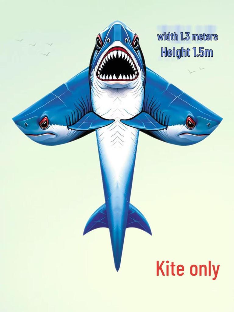 New Weifang Shark and Dolphin Kites - Easy-to-Fly Celebrity Kites