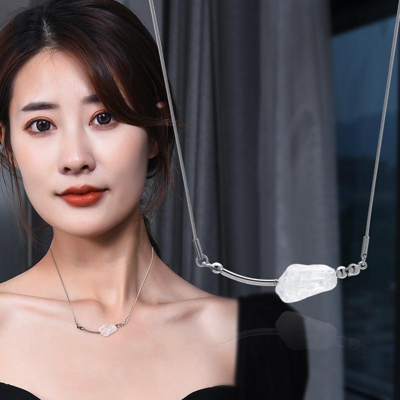 Crystal Eyecatching Geometric Choker Necklace For Women Perfect For Weddings Celebrations And