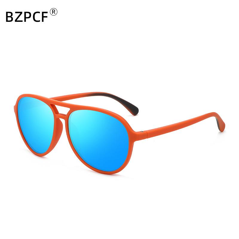 New Trendy Gradient Legs Oversized Pilot Polarized Sunglasses Men Brand Design Vintage Driving Sun Glasses Women Shades UV400