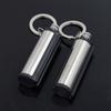 Outdoor Portable Lighter Bottle Keychain With Containing Cotton Core