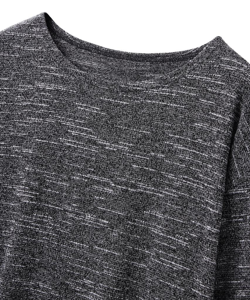 LXT Soft Crop Knit Long Sleeve [Charcoal]
