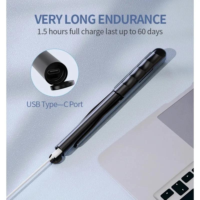 Smart Electric Toothbrush Rechargeable With 6pcs Replacement Head USB Tooth Brush Clean Whitening Sonic Toothbrush