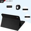 Etui Ochronne Z Klawiatura Bezprzewodowa Alogy Keyboard Case Z Miejscem Na Rysik Do Apple Ipad 10.9 2022 Czarne + Szkło