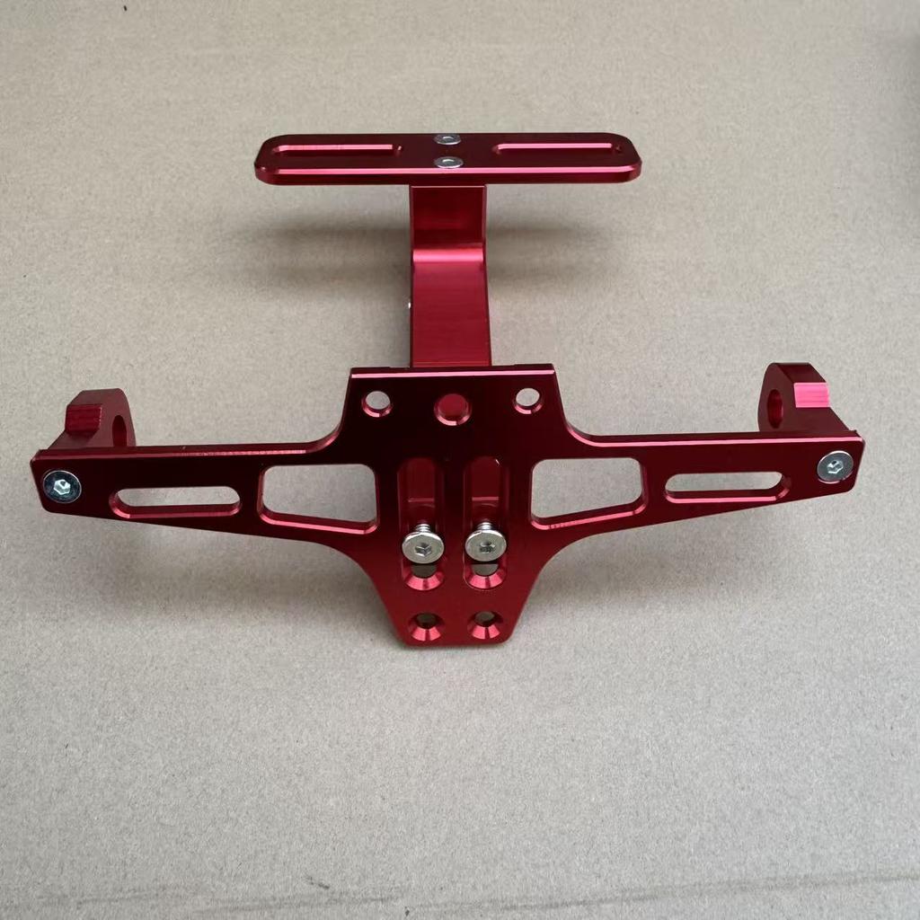 Cross Border Motorcycle Modification Aircraft License Plate Holder Adjustable Aluminum Alloy Bracket Support
