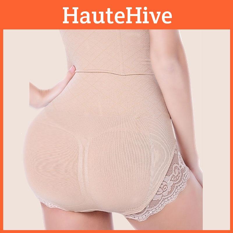 Luxurious High Waist Abdomen Stomach Corset Hip Triangular Pants For Womens Body Shaping