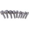 SUOFEILAIMU 14-3Pcs 5-12mm Hexagon Nut Driver Socket Screwdriver Wrench Set Drill Bit Adapter for Electric Screwdriver Handle Tool (Color : 6pcs