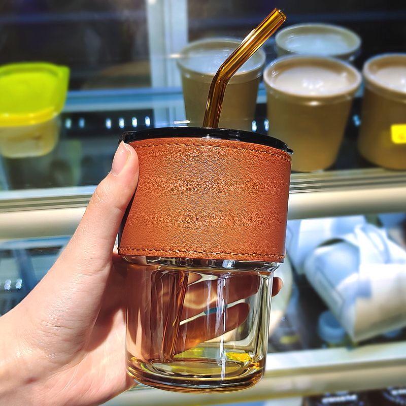 Bamboo Joint Glass Straw Cup