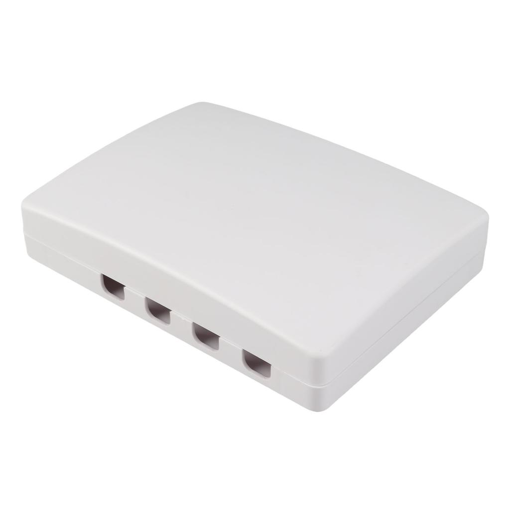 Faserverteilerbox 4 Kern FTTH Optischer Splitter Desktop Mini Universal für SC FC
