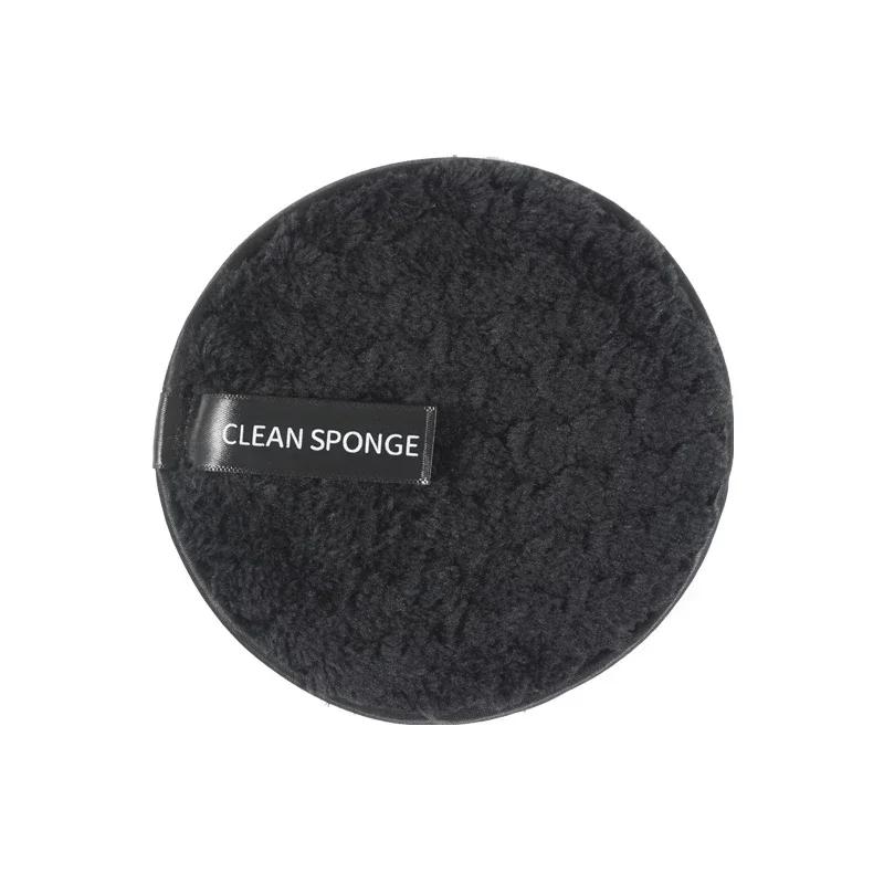 1Pcs Fiber Makeup Remover Pad Reusable Face Clean Sponge Cloth Towel Cosmetic Puff Make Up Accessories