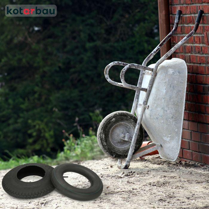 Kit Pneu Brouette avec Chambre à air - 4,80/4,00-8 - KOTARBAU®