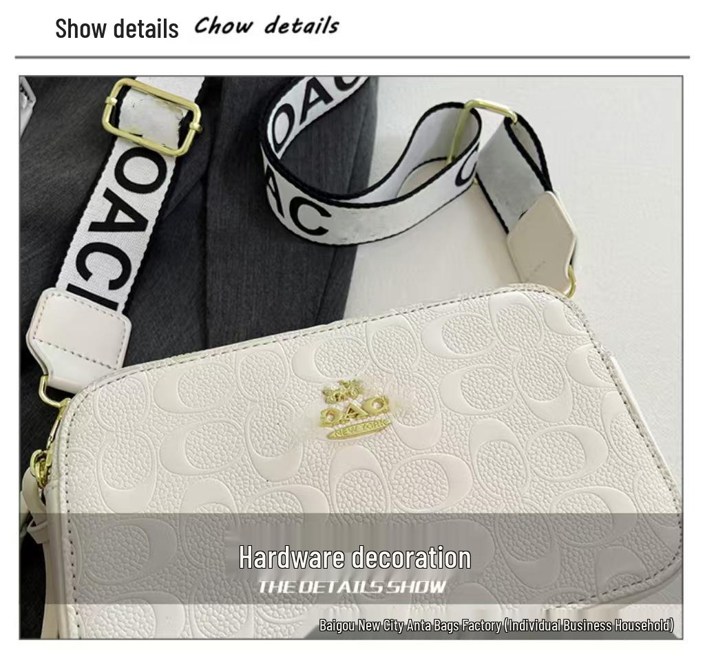 High-Quality Women's Crossbody Camera Bag - Trendy, Versatile Candy Color with Niche Design
