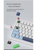 Three-Mode Wireless Mechanical Keyboard - GK75 Hot-Swappable, E-sports Gaming, Blue/Red Switch