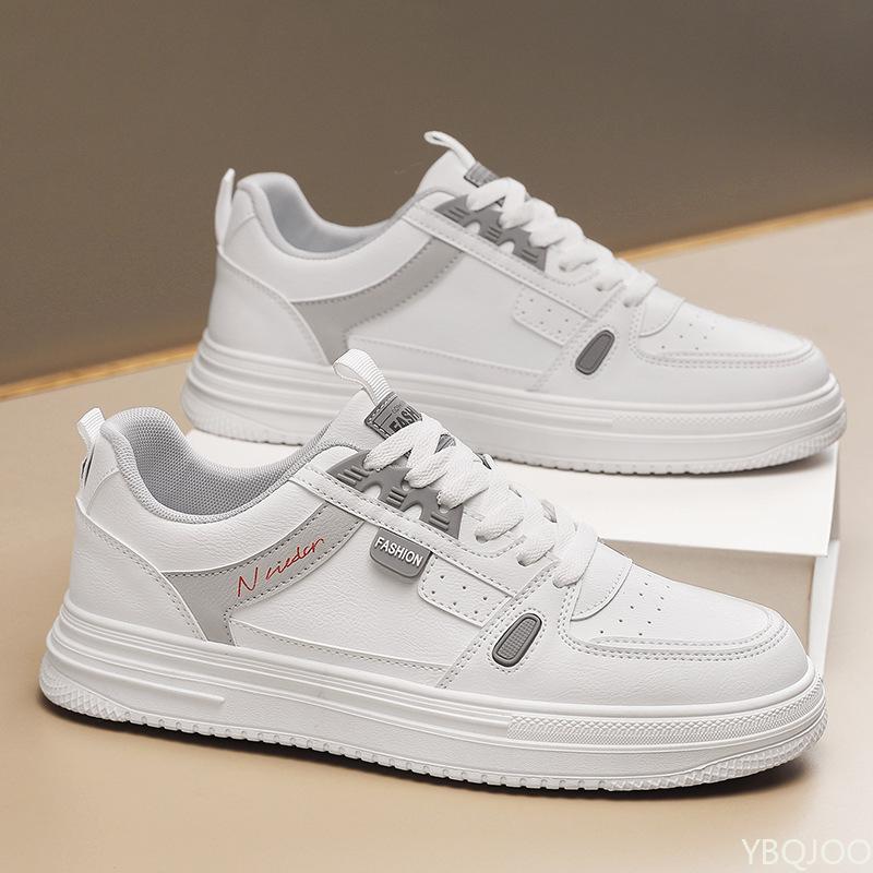 Men's Sports Shoes  Spring Fashionable Skateboard Shoes Outdoor Breathable Men's Lace Up Platform Shoes Casual Running Shoes
