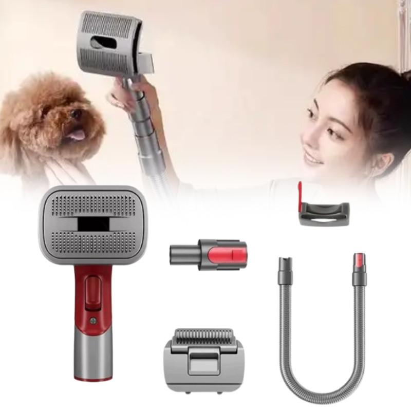 Hair Pet Brush Set With Extended Hose For Dyson Gen5v15v12v11v10v8v7 Tool