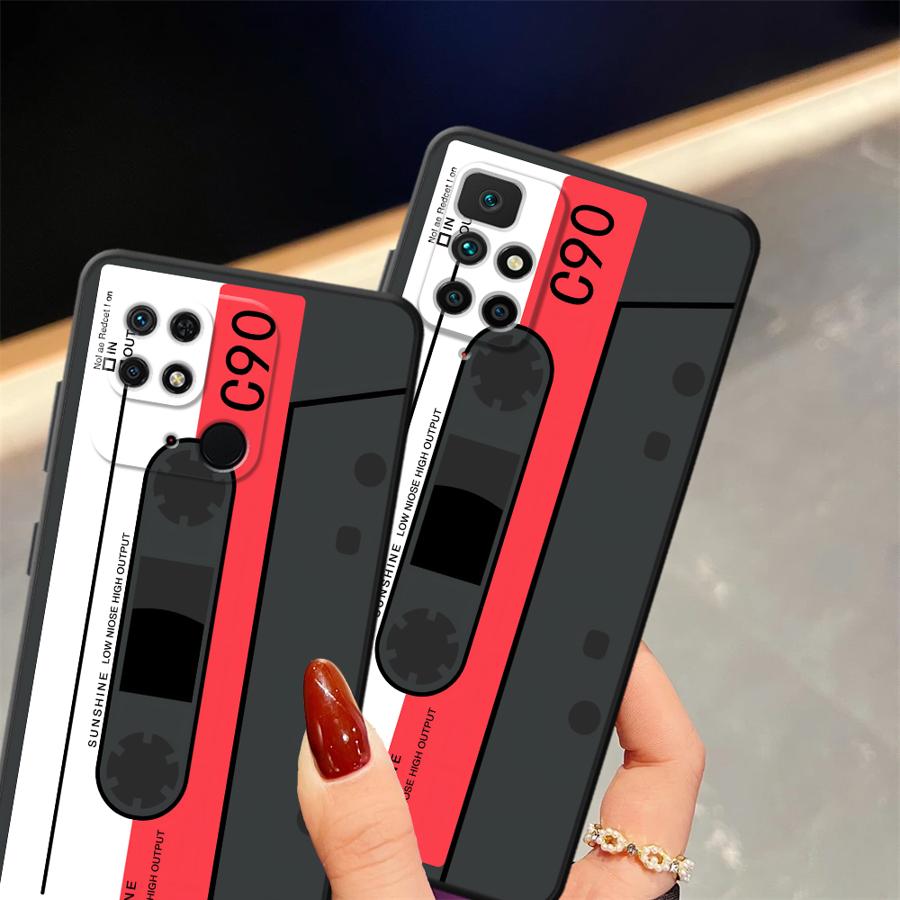 Case for Xiaomi Mi 12T Pro 10T 11 14 13 Lite 12X 11T 12 Funda Phone Cover Fashion Cassette Tape