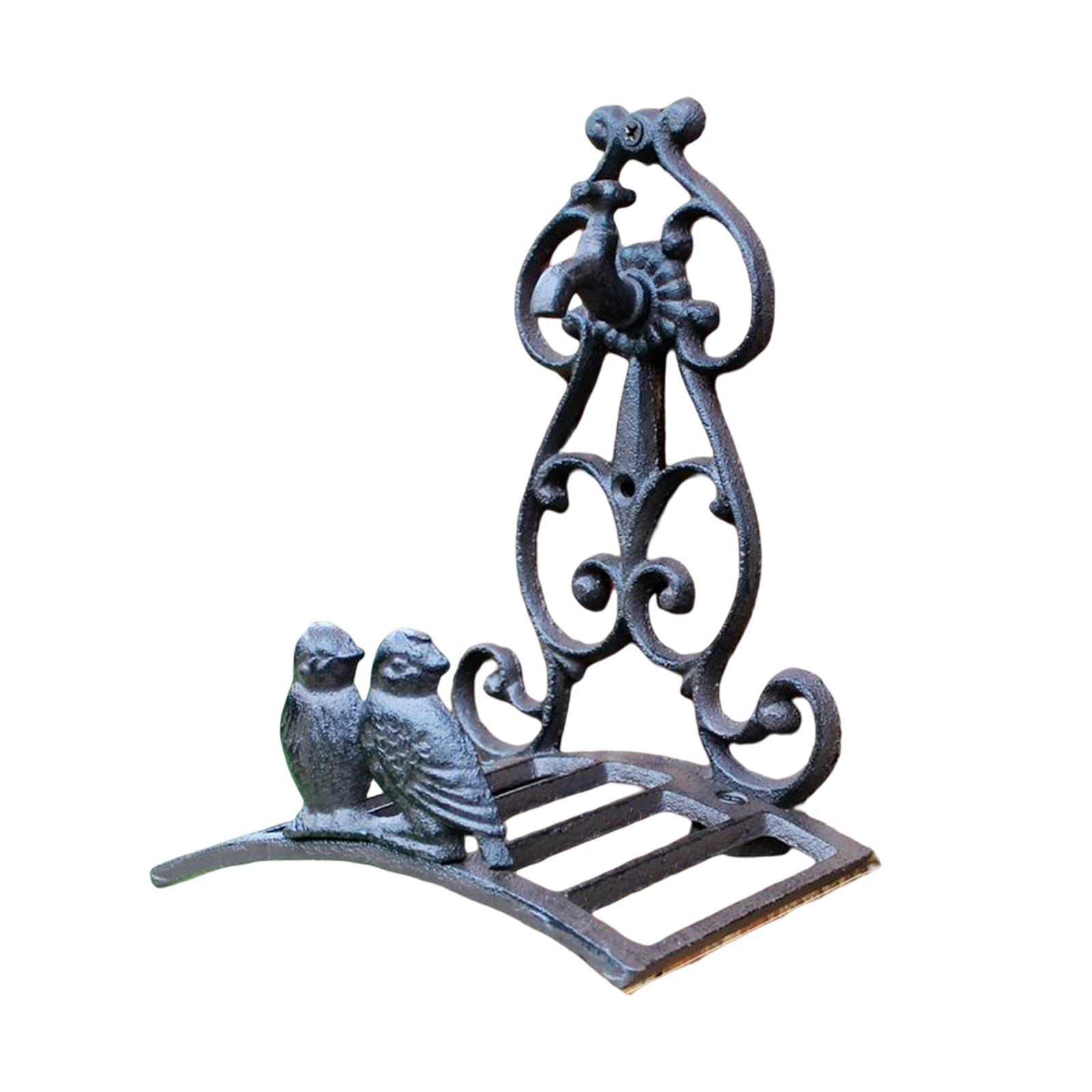 

Garden Hose Holder, Decorative Hose Butler Sturdy Water Hose Rack, Durable Wall Hose Hanger