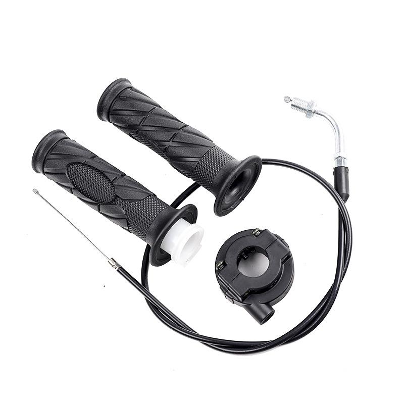 1 Set Motorcycle Throttle Twist Grip Set With Throttle Cable 22Mm 7/8" For Atv Dirt Bike Motocross Scooter Gy6 50Cc-150Cc