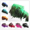 13-18CM Natural Chicken Rooster Tail Feather Trims Wedding Dress Skirt Party Clothing Decoration DIY Craft Feathers