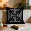 WWest Coast CChoppers Cushion Cover Short plush pillowcase for bed sofa carwashable