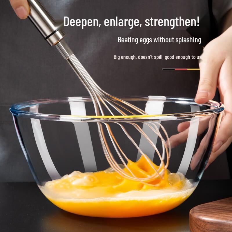 Anvelo Heat-Resistant Glass Mixing Bowl
