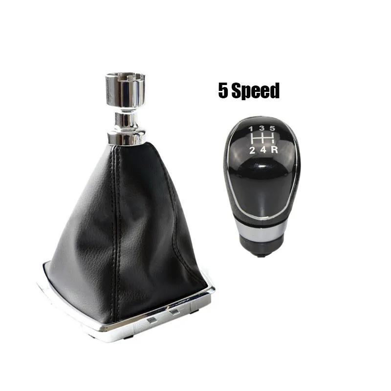 For Ford Kuga I MK1 2008-2012 C-MAX 2007-2010 Gear Shift Knob Lever Change Head Gearbox Shifter Cover Car Accessories