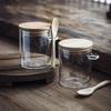 Glass Storage Jar with Spoon Set