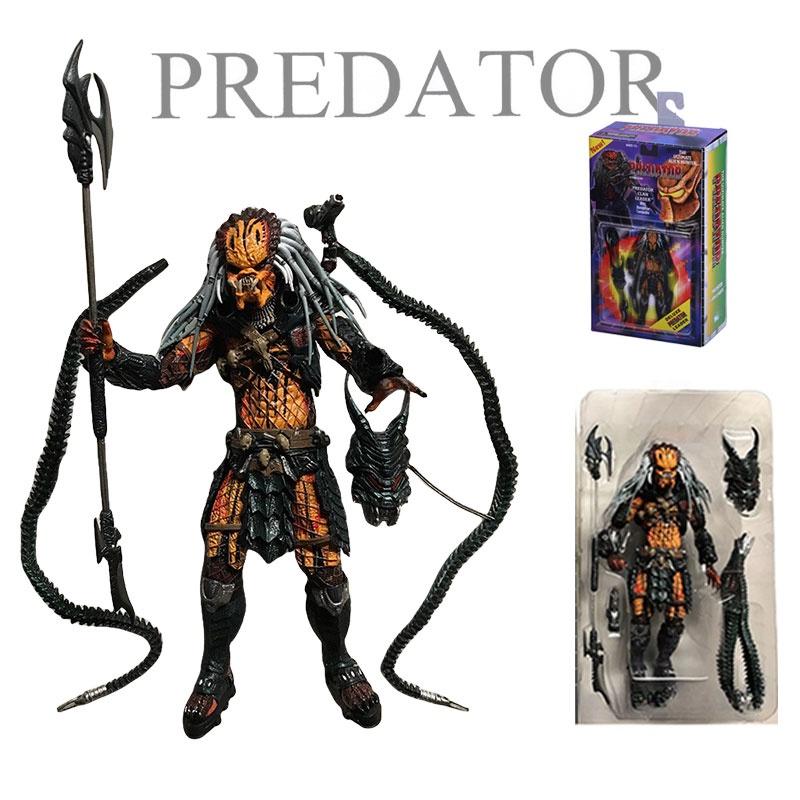 Neca Predator Kenner 7 – Hochdetaillierte 18 cm große Predator-Actionfigur aus PVC