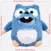 Set Peluche Grizzy & i Lemming - Bambole Animali di Peluche Cartoni Animati, Giocattolo da Collezione Serie Animata per Bambini e Fan