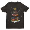 Guitar Themed Christmas Xmas T Shirt Tree Of Guitars Musician Guitarist Gift