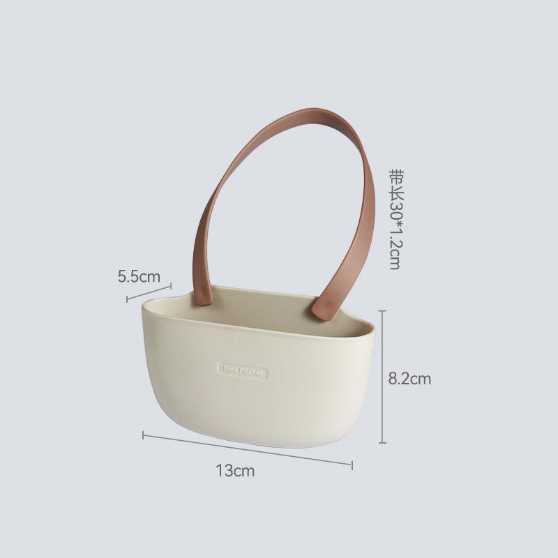 

New 1pc Double Sink Draining Hanging Bag Adjustable Press Faucet Shelf Sponge Double Basket Storage Kitchen Supplies кофейный