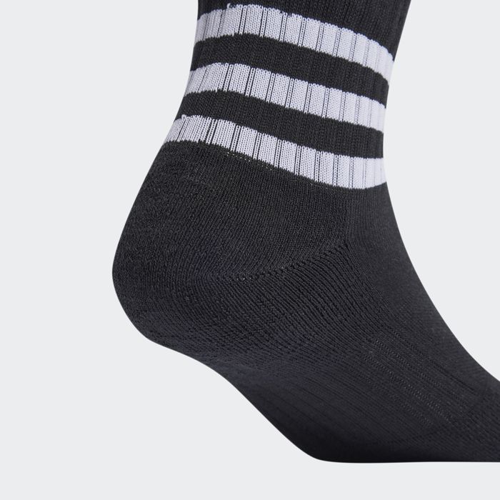 Chaussettes - ADIDAS - Lot De 3 Paires - Noir - Coton/Polyester Recyclé - Mi-hautes