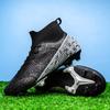 Hot-selling football shoes men's high-top long broken nails student children boys professional training football shoes