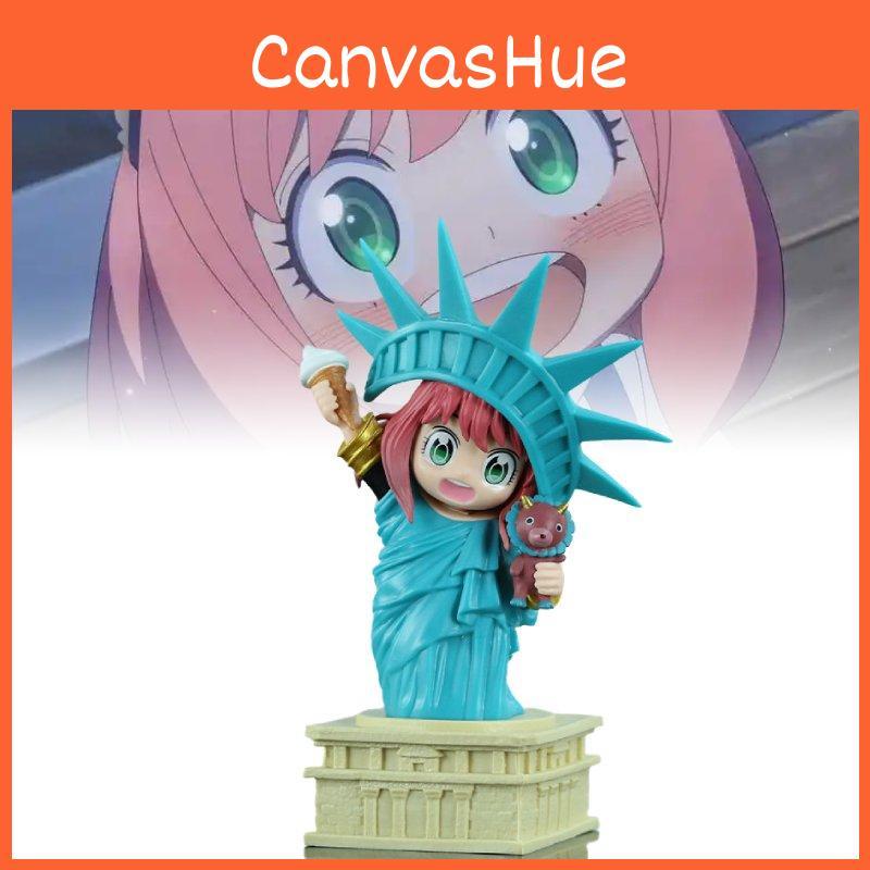 Statue Anya Cosplay Of Liberty Toy Pvc Model Desktop Gift Decoration