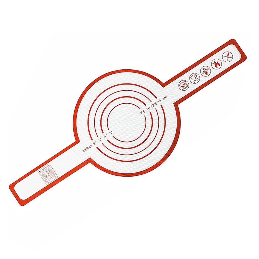 

0.4mm Thickness Silicone Bread Sling Non-Stick Silicone Bread Baking Mat for Sourdough, Dough Lifter Liner with Handles, FDA Certified
