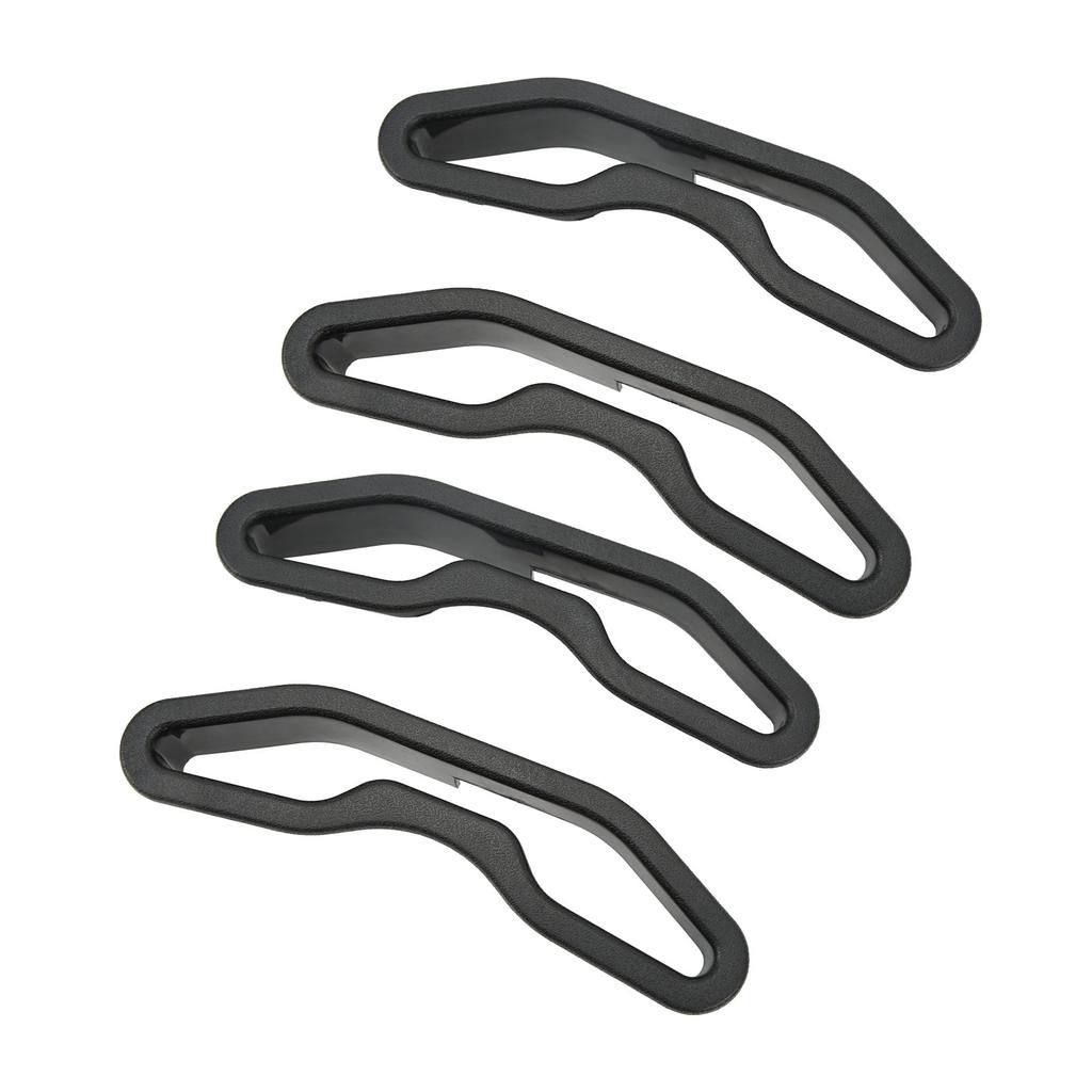 4 Pcs UTV Seat Belt Harness Pass Through Bezel Insert Replacement for POLARIS RZR XP 1000 2014‑2019