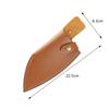 Fodero per coltello Fodero per coltello da cucina in PU con passante per cintura Tasca Strumento multifunzione Coltello portatile Copertura protettiva Fodero in pelle